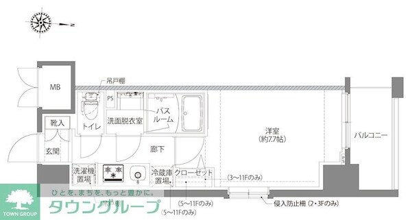 AELL亀有の物件間取画像